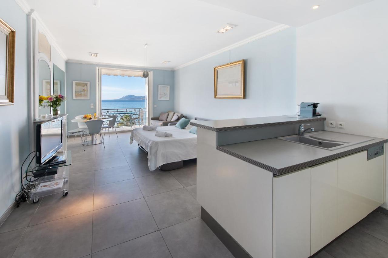 Palais Miramar - Suite Blue Room - Vue Mer -Croisette Emplacement Unique - 20M Plage - Wifi - Clim Cannes Dış mekan fotoğraf